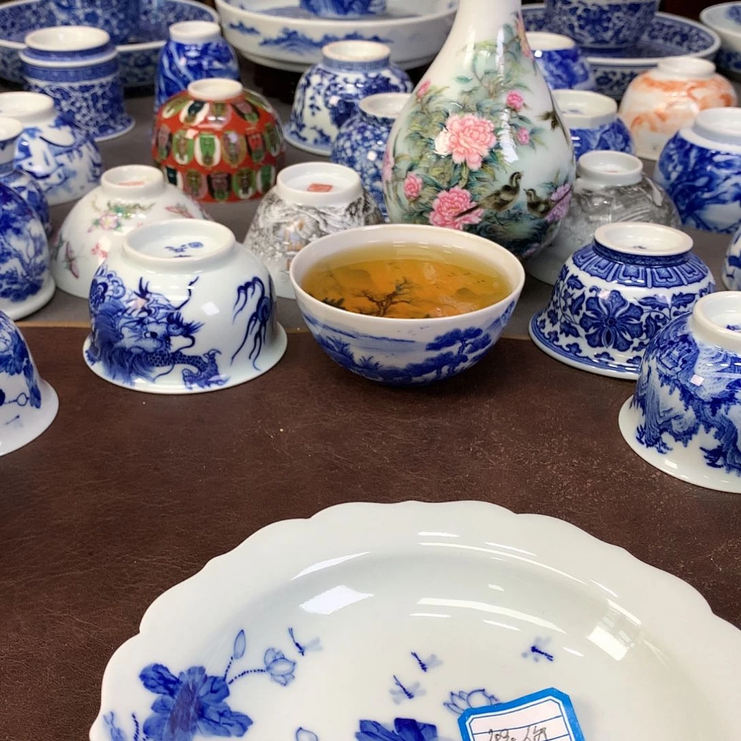 【闪购商品】瓷片龙*景德镇陶瓷主人杯