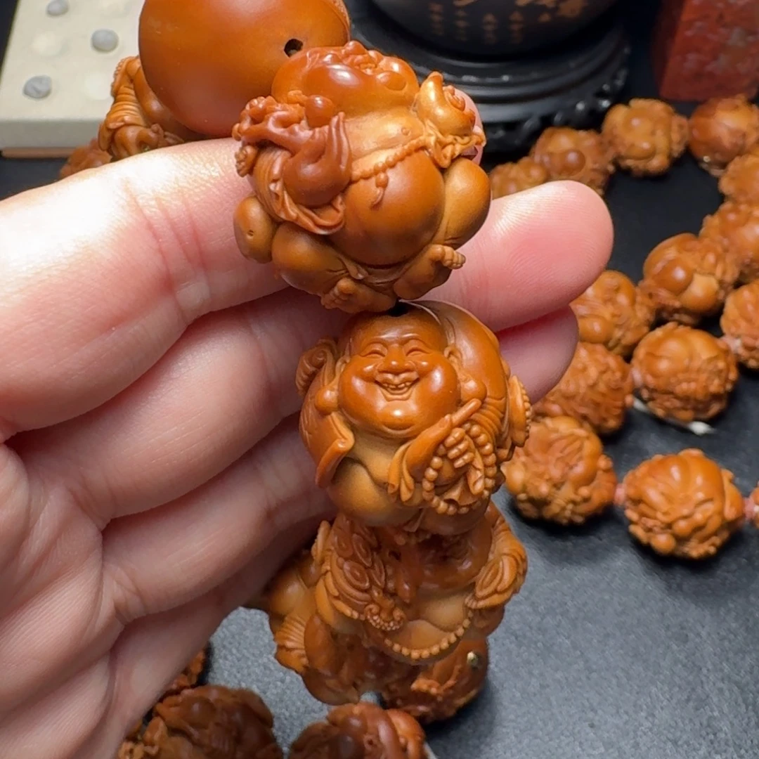 愙***歖橄榄核手串/手链弥勒
