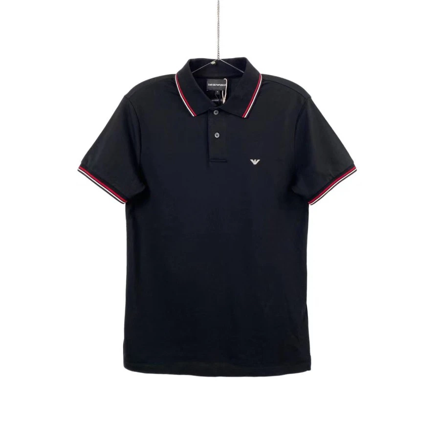 全新未使用 GIORGIO ARMANI/阿玛尼  aa1061 鹰标弹力Polo衫 s码