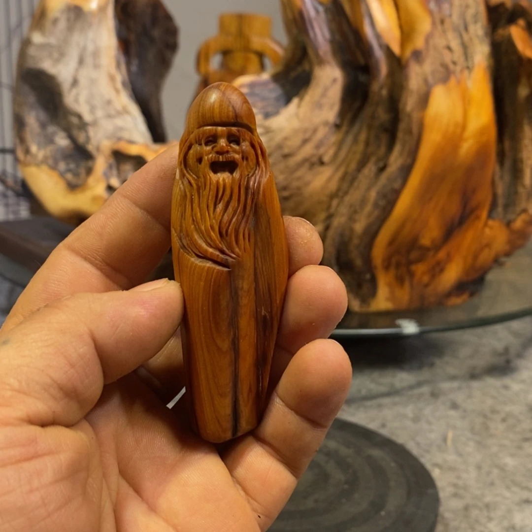 【闪购商品】柏木（崖柏）根雕木雕工艺品摆件家居手把件
