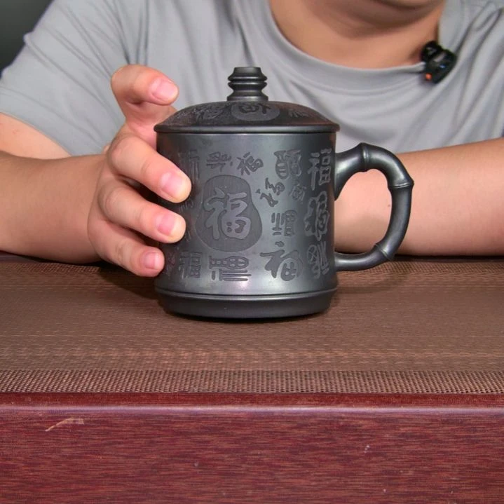 茶杯紫砂高货放漏