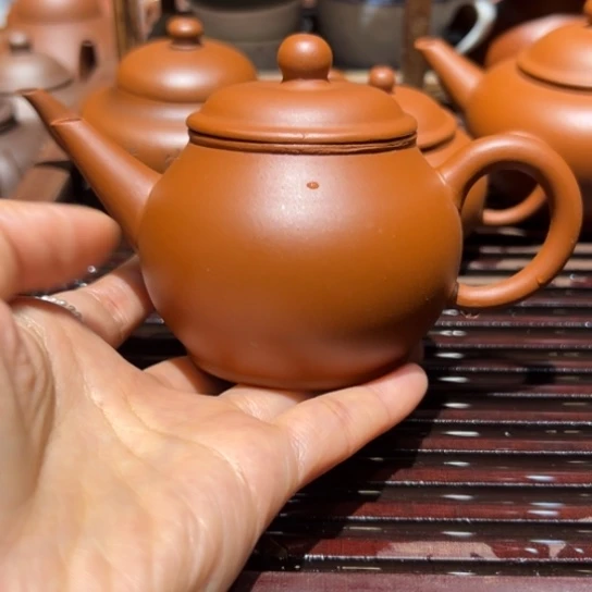 紫砂壶A****粒紫砂壶九十年代140c c