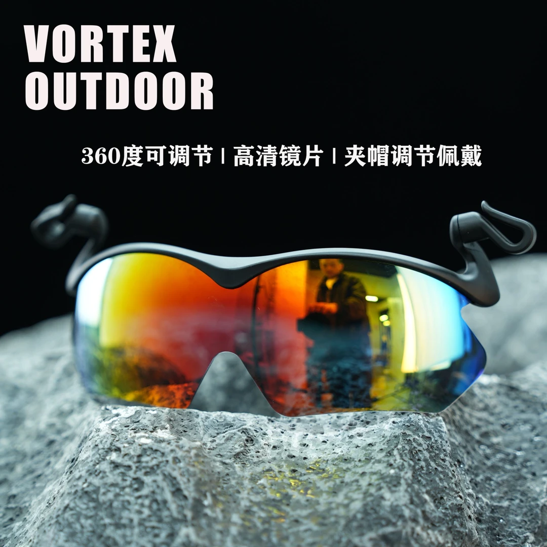 VORTEX夹帽眼镜片夹片可调节户外钓鱼遮阳镜偏光镜看水底鱼高清