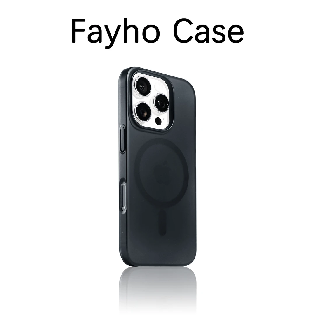 闪度侠简约肤感磁吸壳适用苹果16promax手机壳iPhone15磨砂14创意