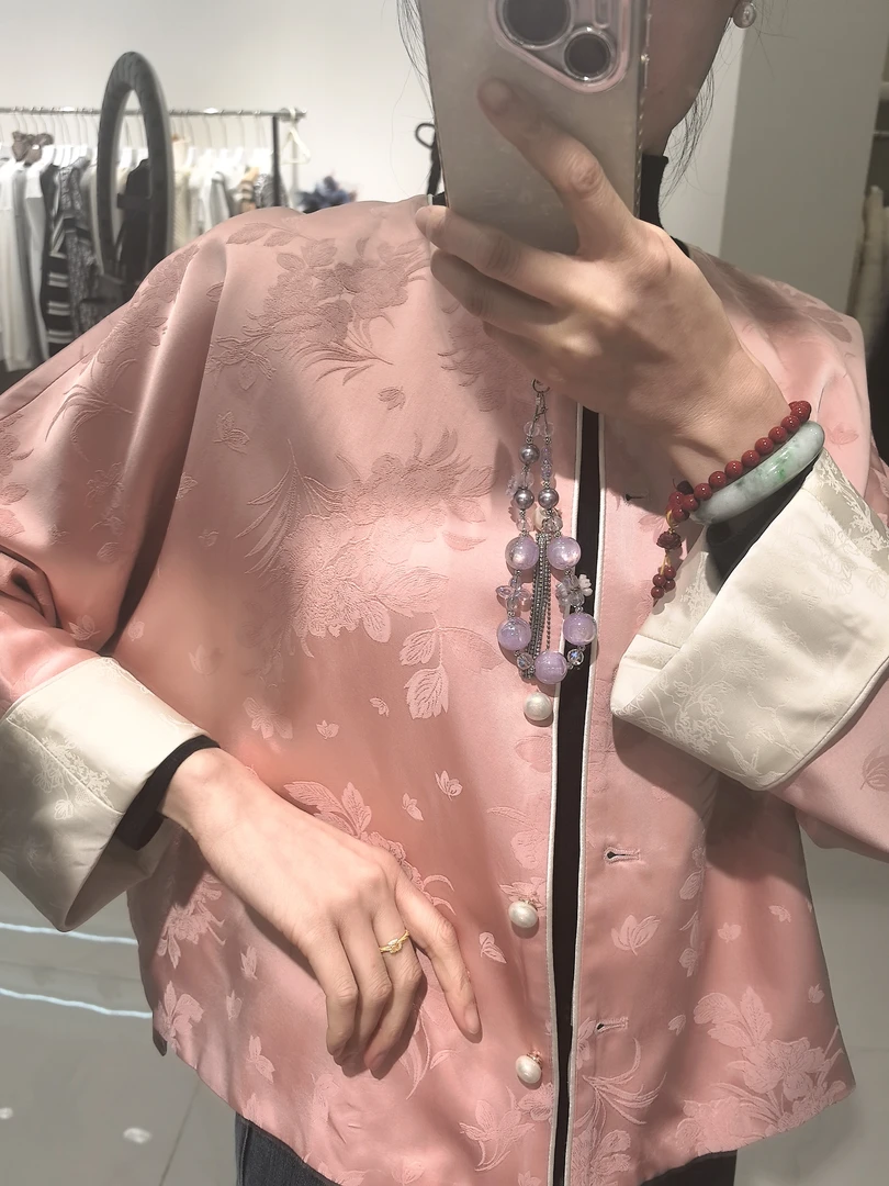 春款两面穿国风外套2025年春款