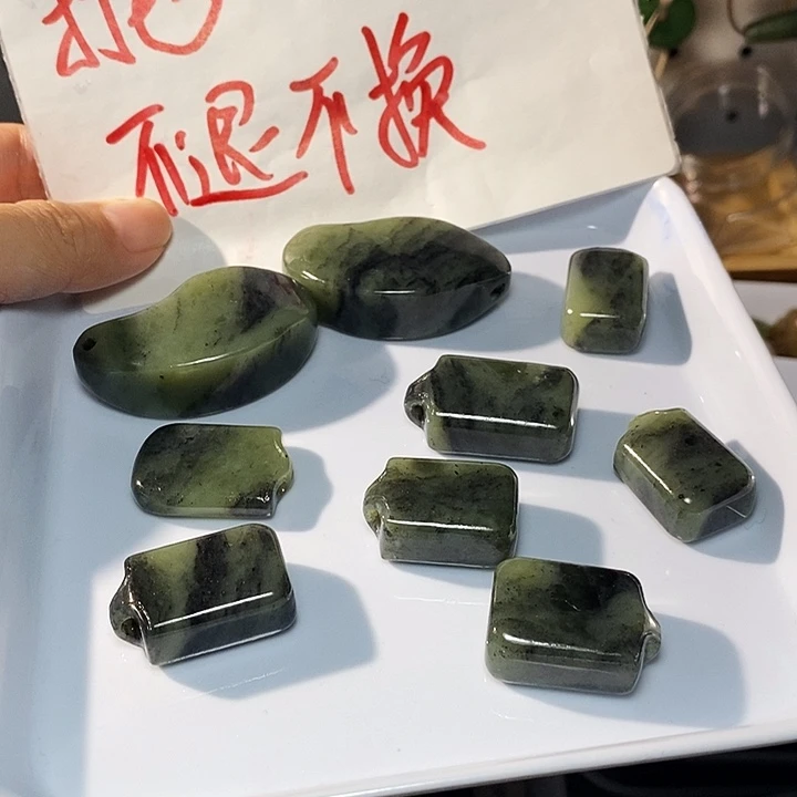 和田玉未镶嵌手链微瑕发一小的打包258