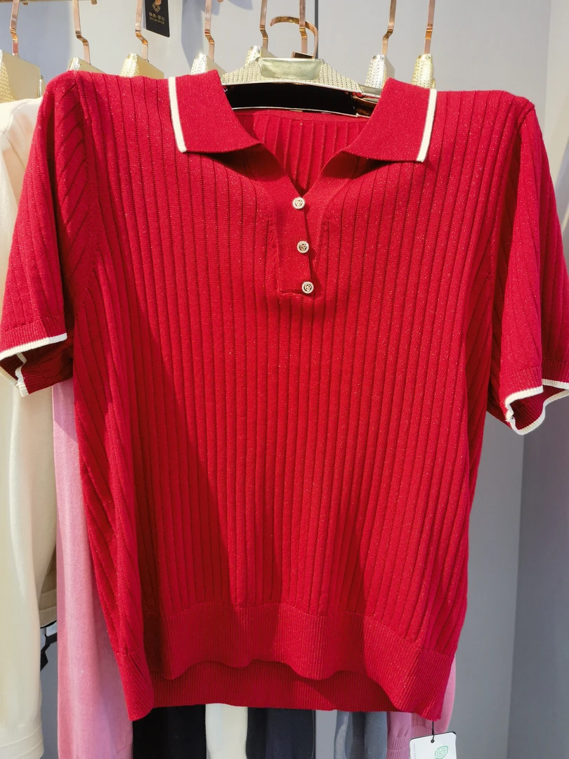 2025气质品牌天丝T恤233367