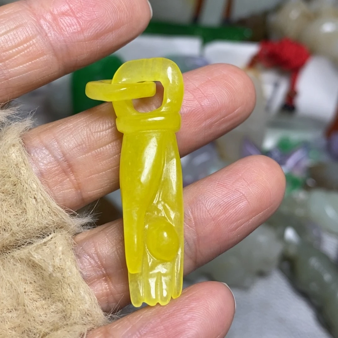 和田玉（糖玉）未镶嵌颈饰