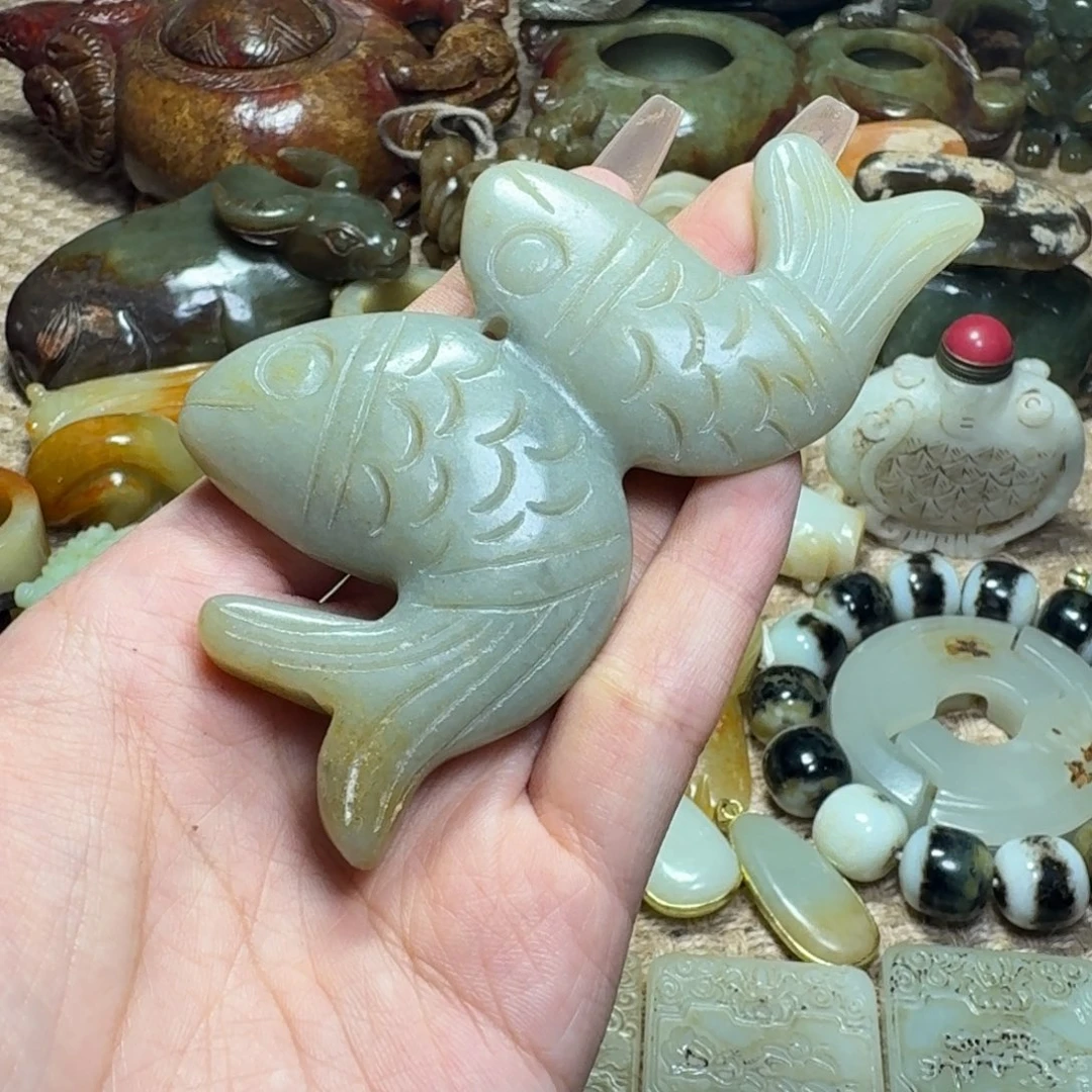 白玉菩提吊坠挂件