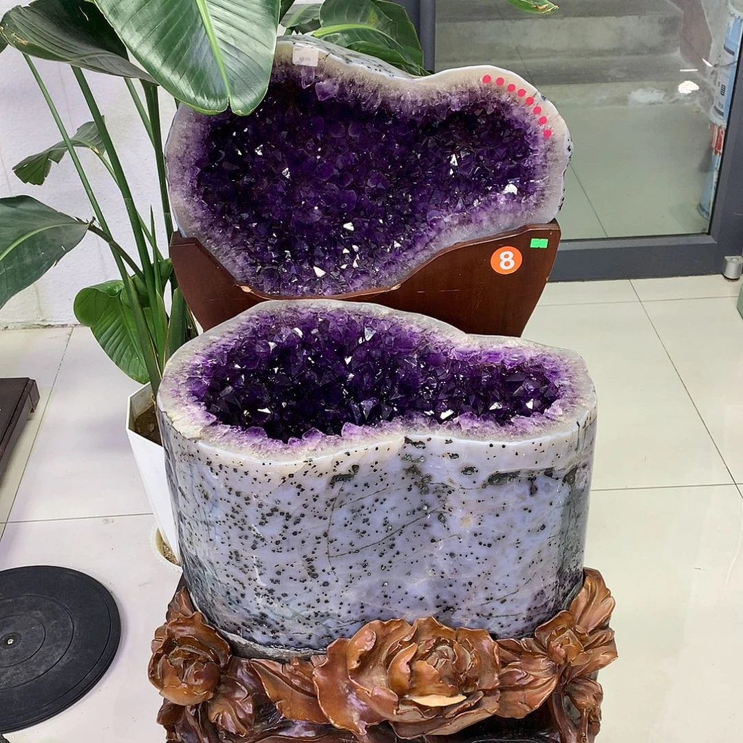 未镶嵌大型摆件（非配饰）紫晶