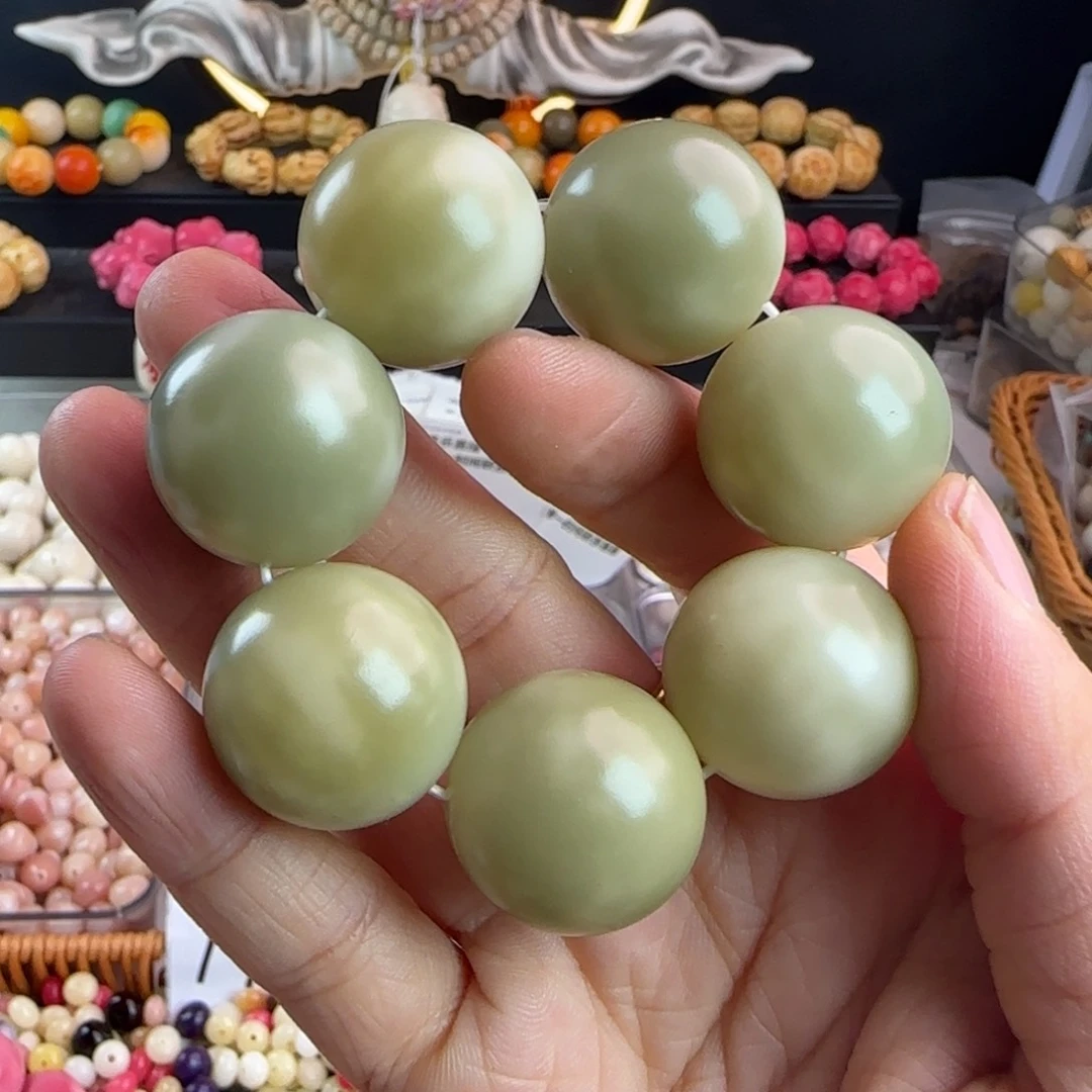 菩提根/象牙果吊坠卡22干磨绿瓜手捻1个