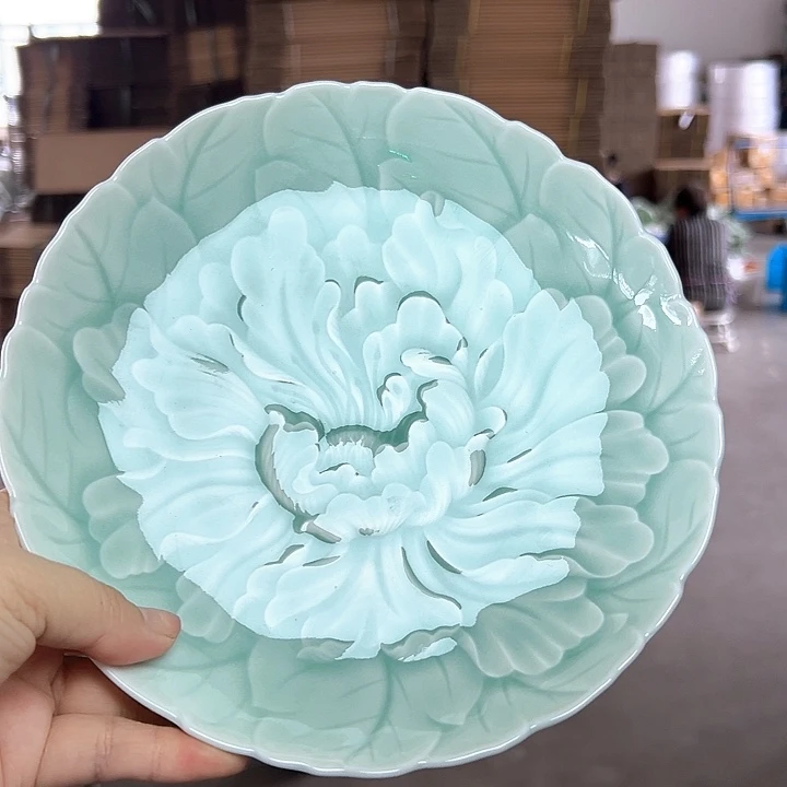 龙泉云间青瓷小米茶器