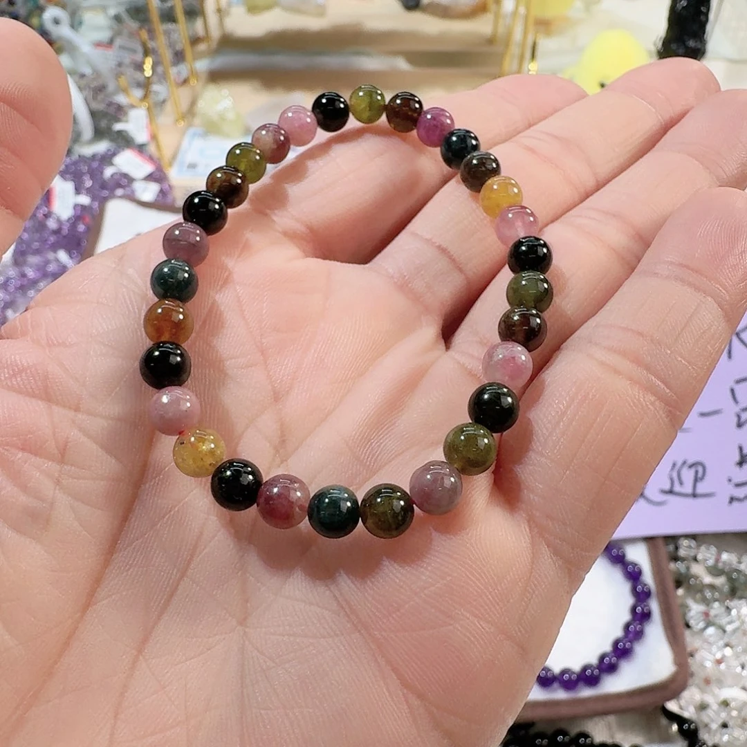 水晶手链未镶嵌碧玺