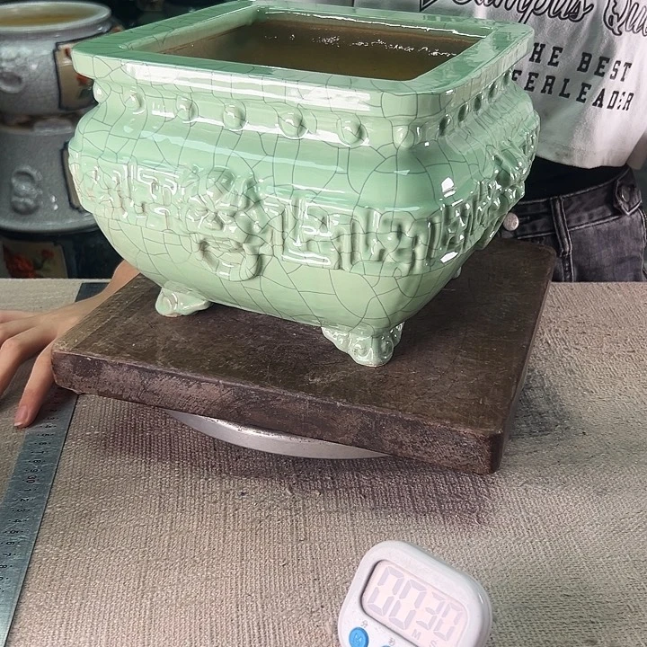 泳坤堂石湾盆陶瓷