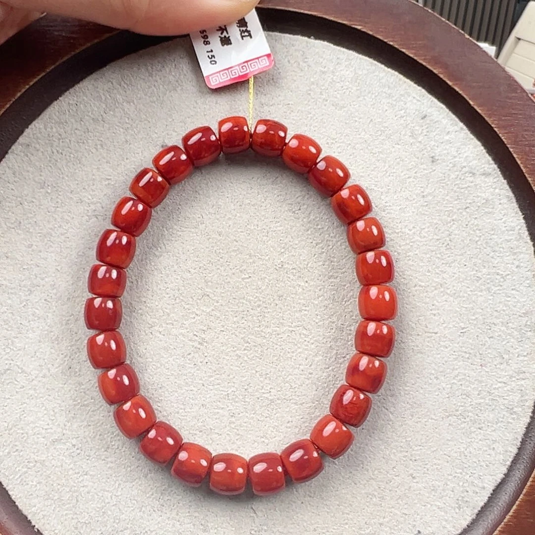 南红玛瑙未镶嵌手串
