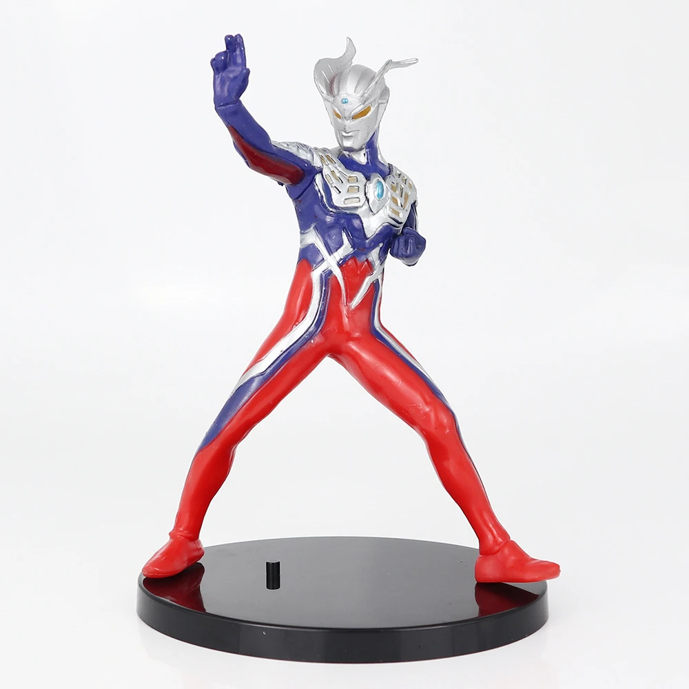 LH跨境奥特曼动漫周边手办迪迦赛罗精美桌面车载摆件超酷模型可装