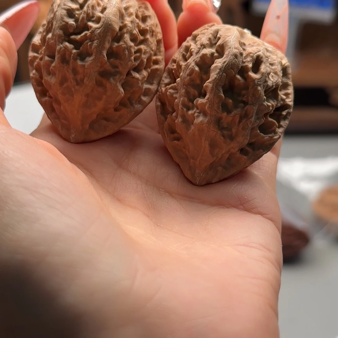 文玩核桃把件楸百核64