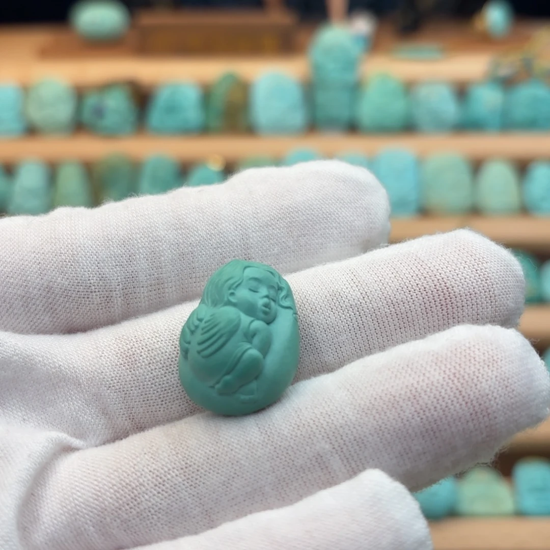 绿松石未镶嵌配饰