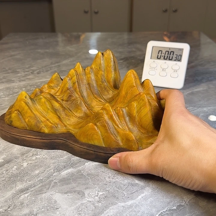 木***资奇石茶宠鱼缸文房摆件