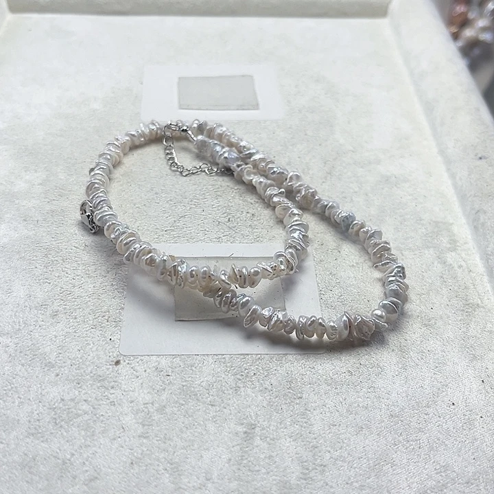 项链未镶嵌淡水珍珠【纯恬】