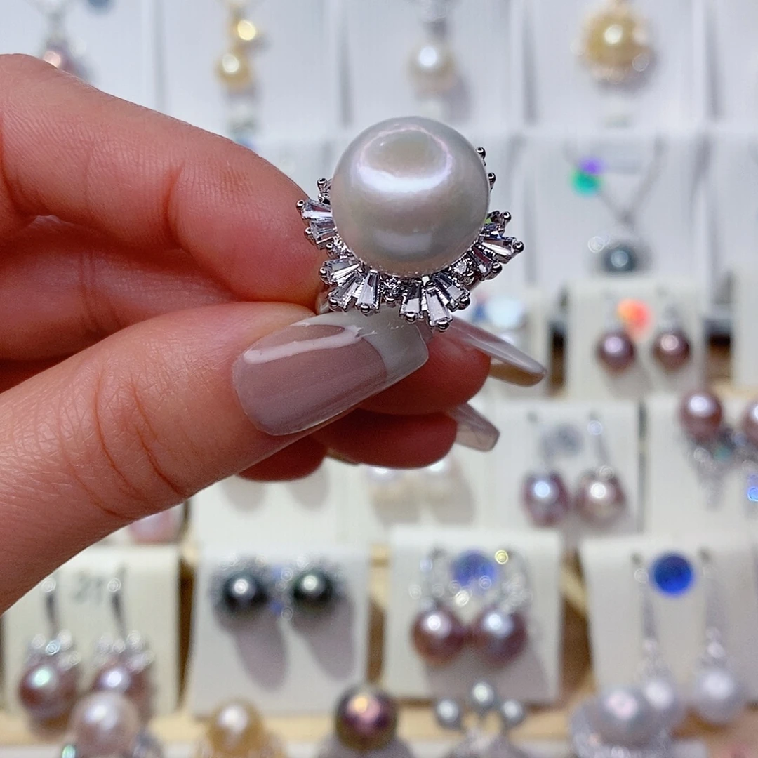 戒指淡水珍珠未镶嵌