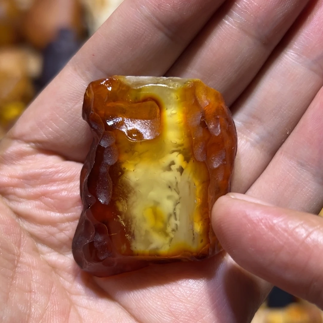 定制琥珀未镶嵌琥珀蜜蜡