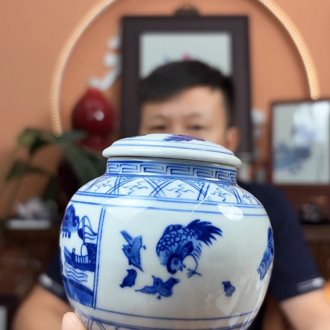 景德镇陶瓷手工罐子