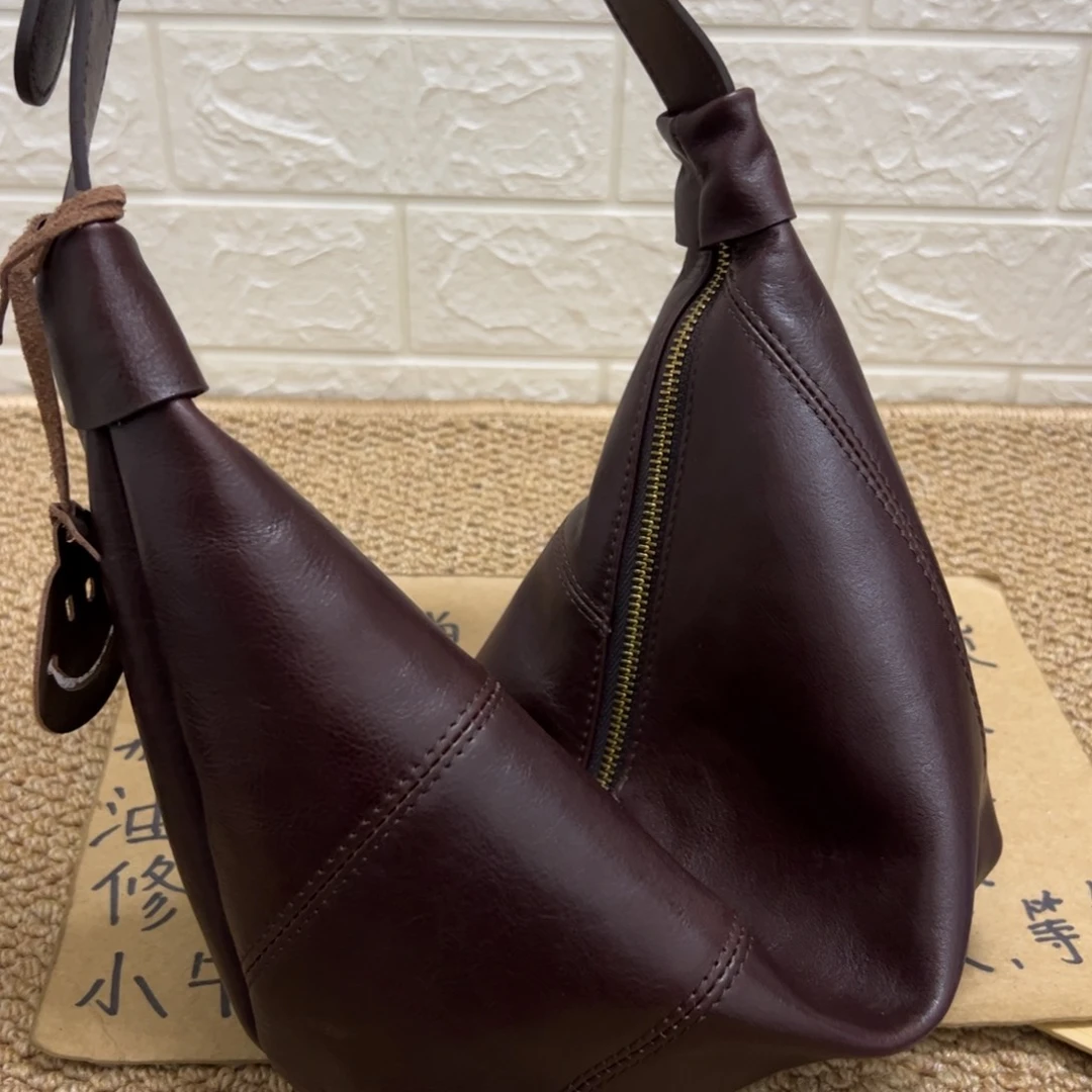 【闪购商品】头层牛皮啡色