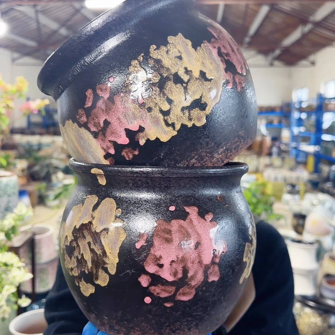 花盆紫砂高17口18