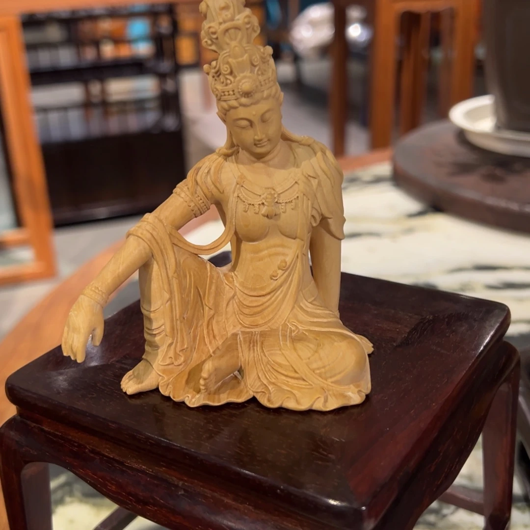 乌木类成套家具黄杨木水月观音