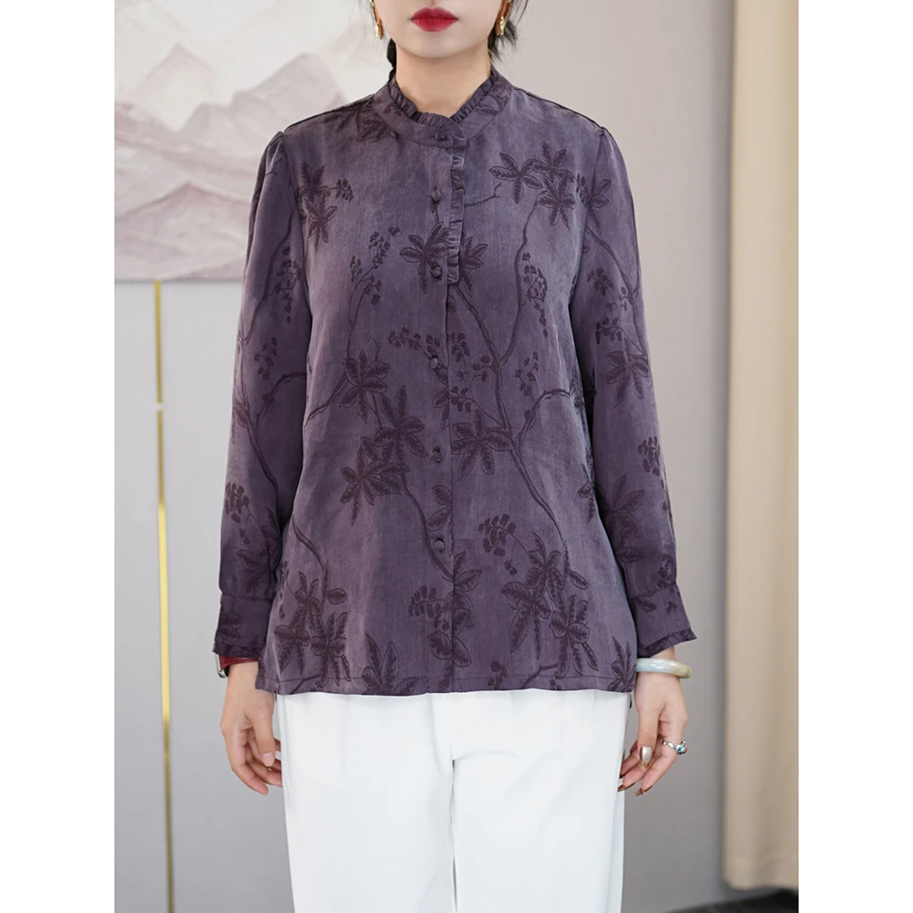 高级百搭衬衫时尚漂亮上衣洋气质遮肉衣服微胖mm大码女装内搭新款