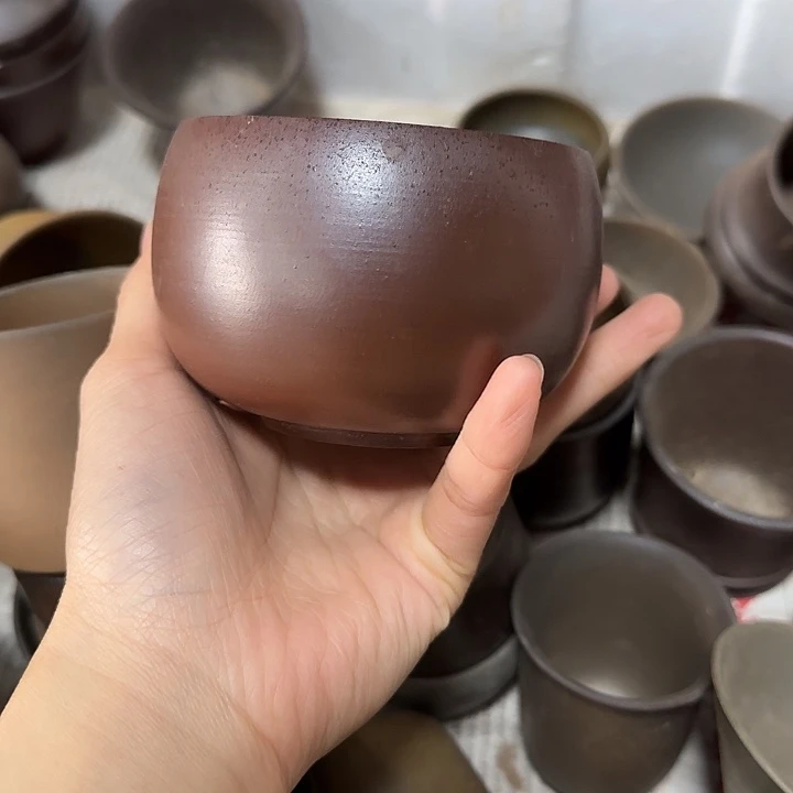 糯***米紫砂茶壶坭兴陶龙窑柴烧大寺