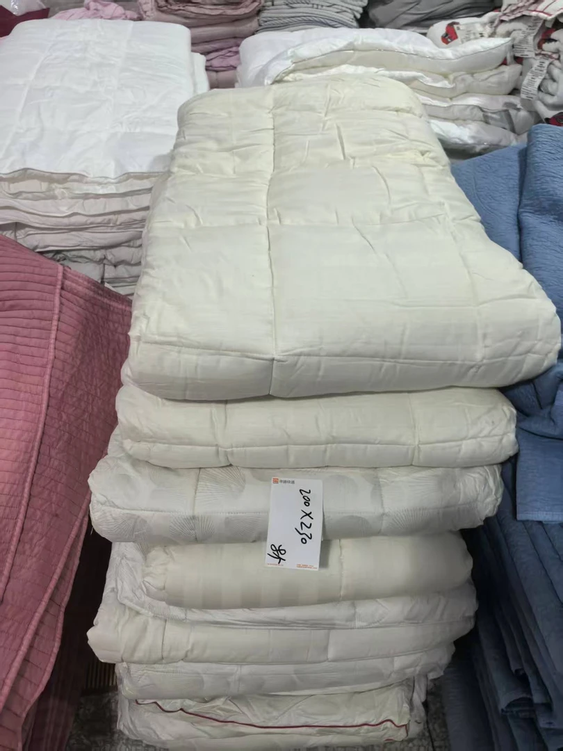 《规范化》3楼200×230黄色系全棉深睡被 发1张5.5斤不挑色