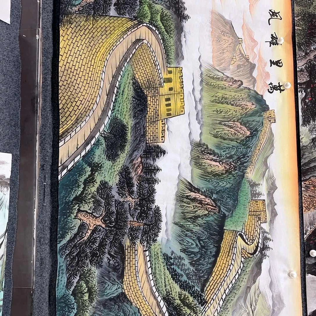 国画纯手工纯手工
