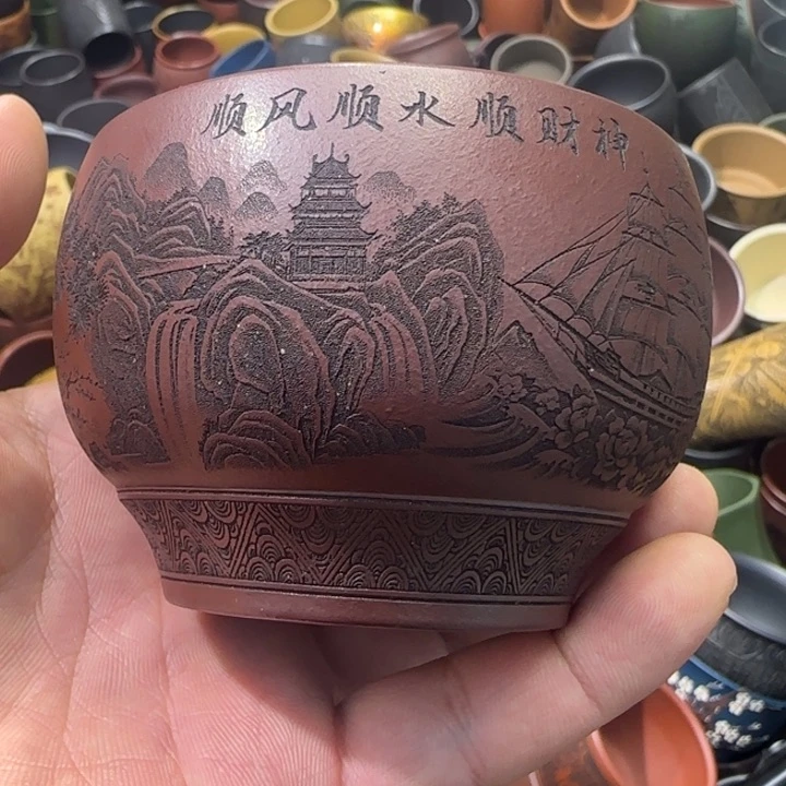 茶杯紫砂全手工制作工艺