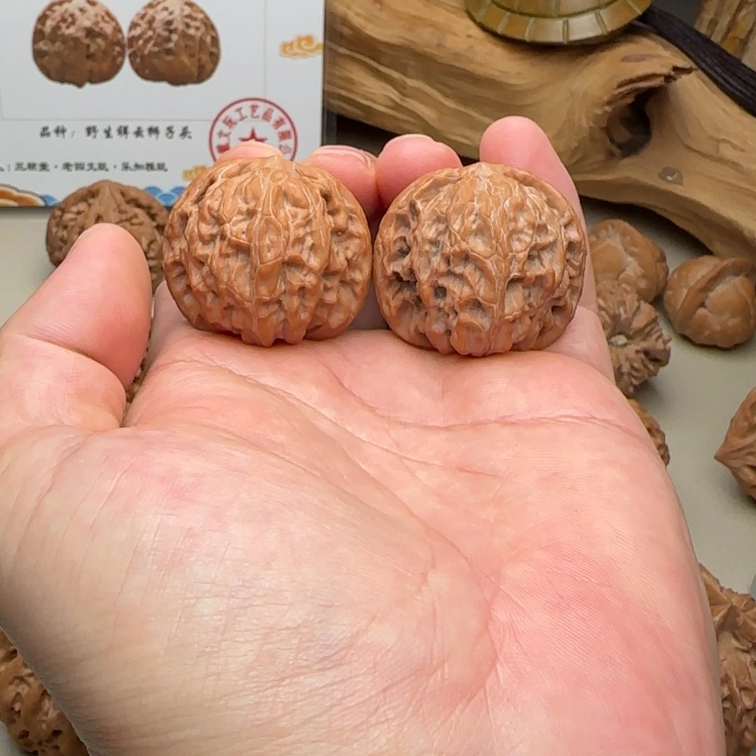 吊坠文玩核桃38尺寸正磨