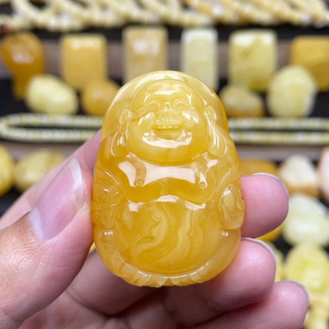 琥珀未镶嵌裸石琥珀蜜蜡