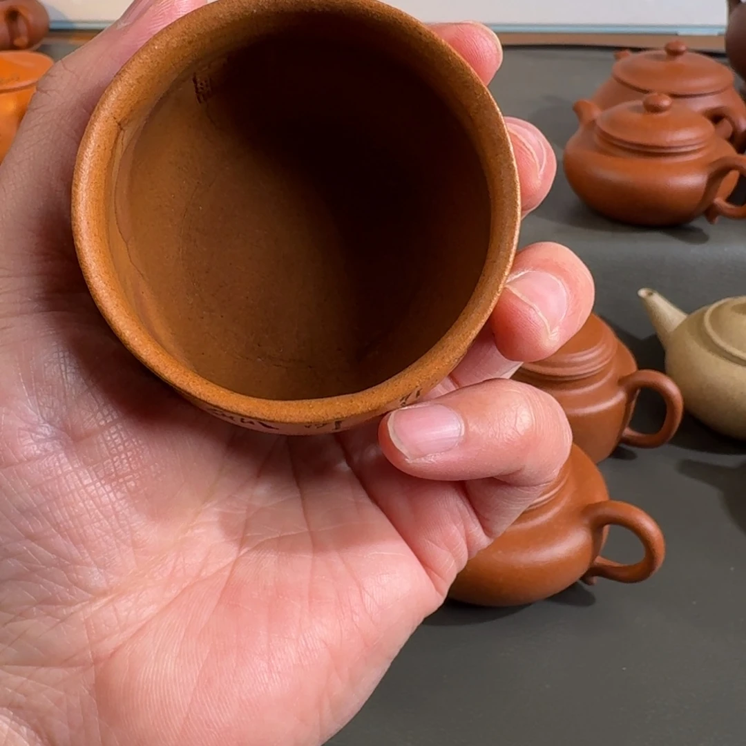 今***山茶壶紫砂全手工艺主人杯杯
