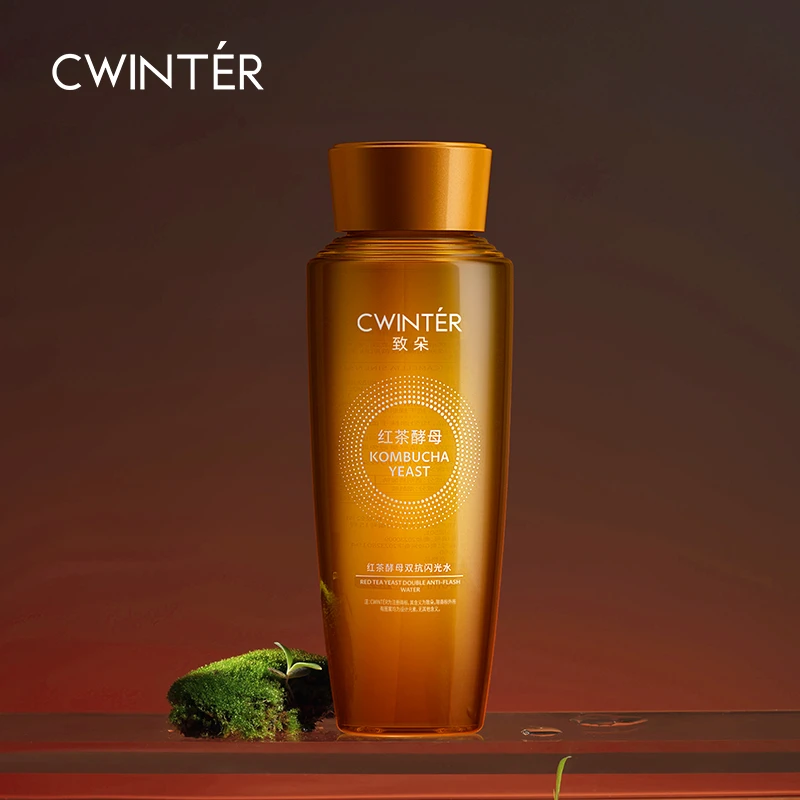 致朵红茶酵母双抗闪光水补水保湿水嫩