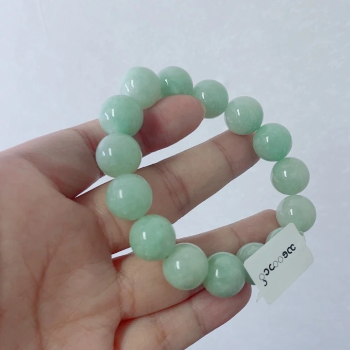 未镶嵌定制翡翠珠串
