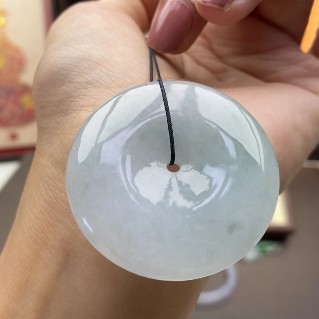 翡翠未镶嵌颈饰吊坠35