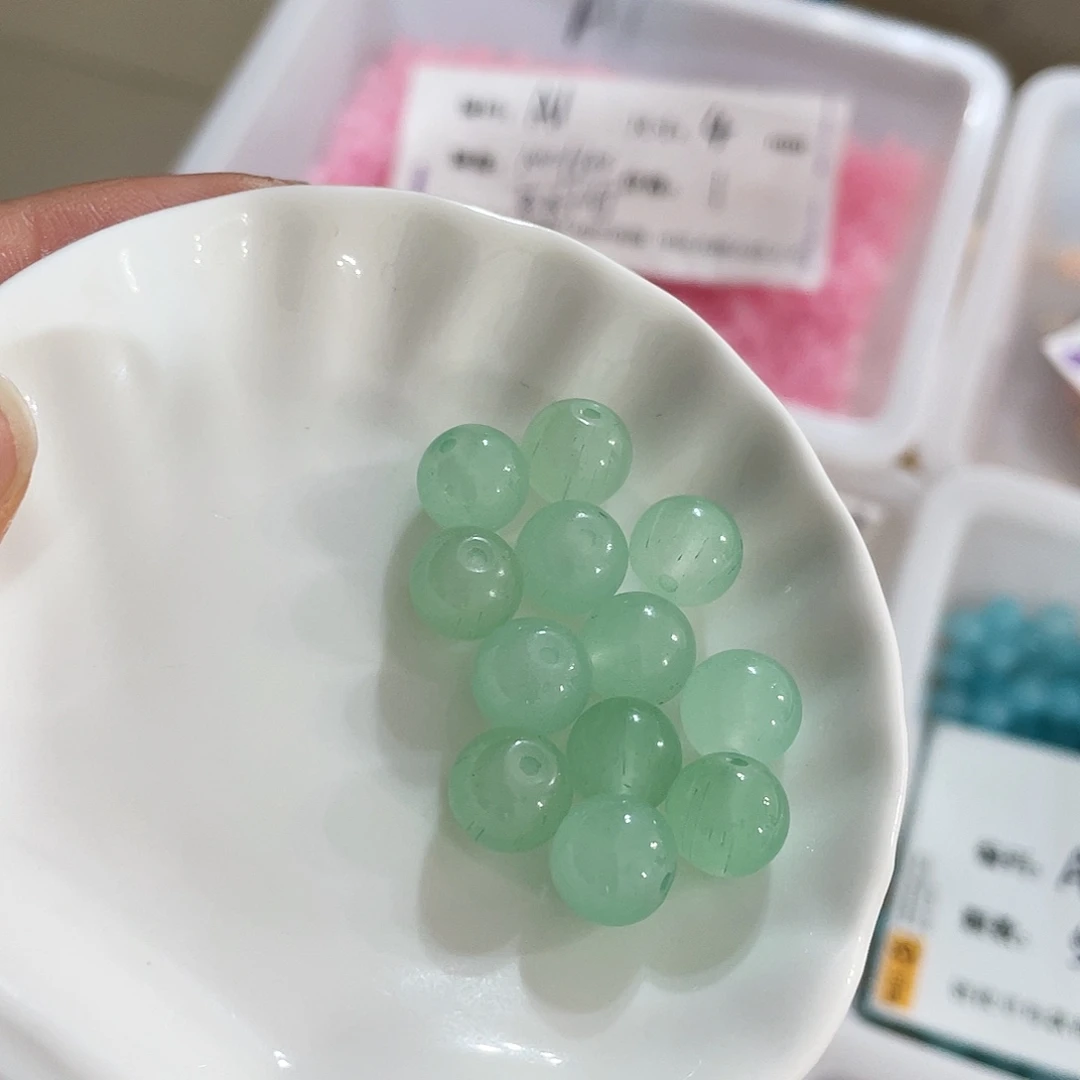 琉璃非金属卡10晴水绿50颗