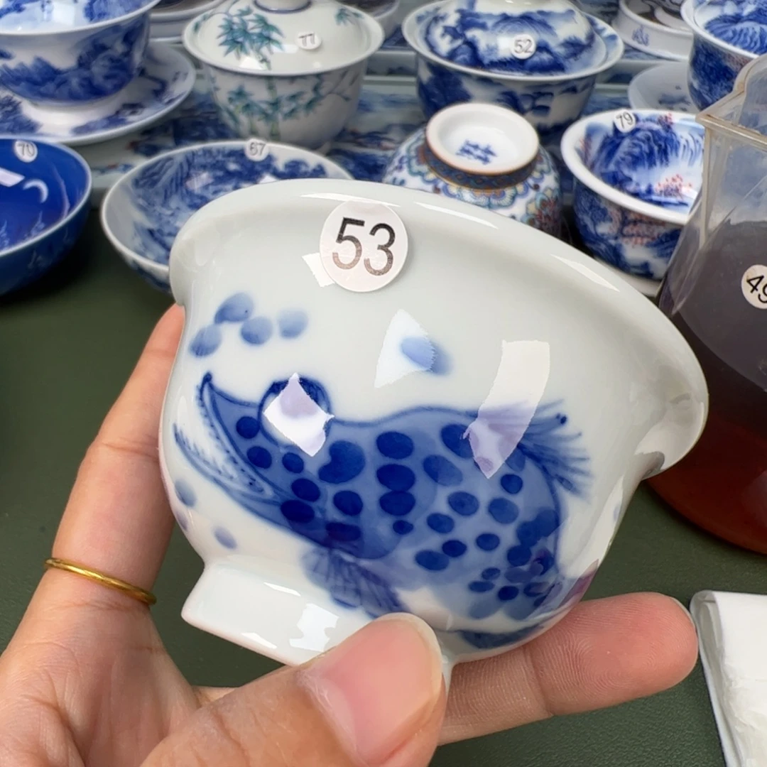 木木景德镇纯手工纯手绘茶具53
