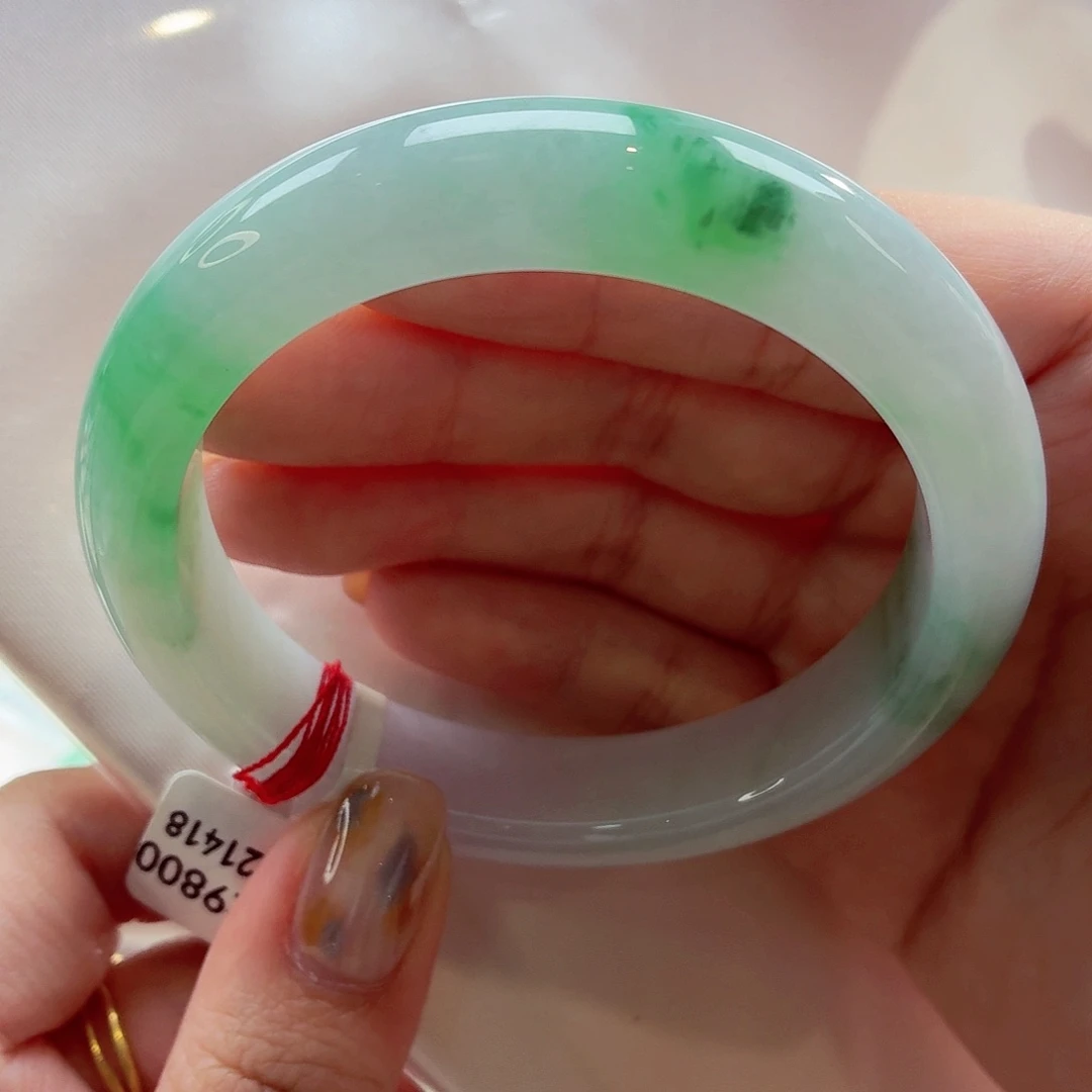 翡翠未镶嵌手镯22（56号）