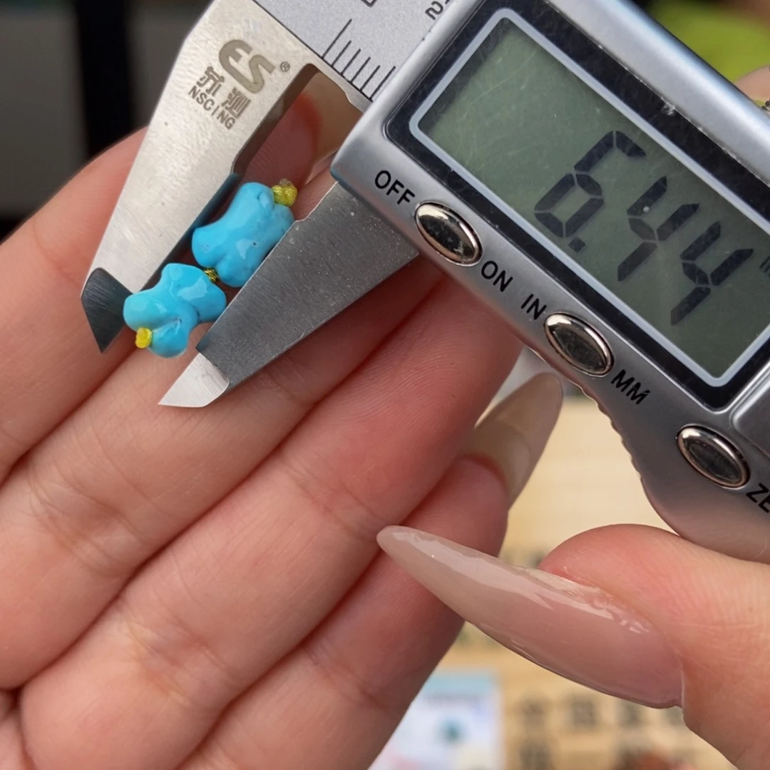 未镶嵌绿松石珠宝奇石熙*