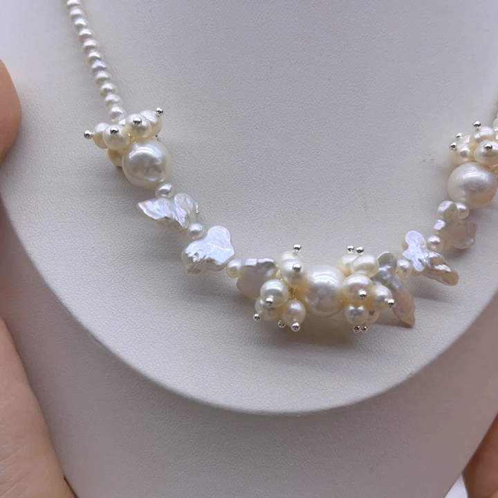 未镶嵌淡水珍珠颈饰