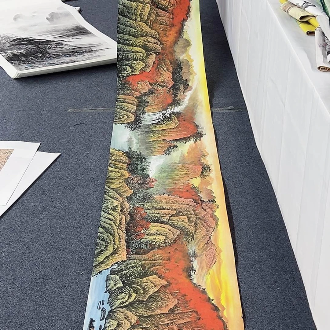 国画事事顺心如意万事如意万事如意