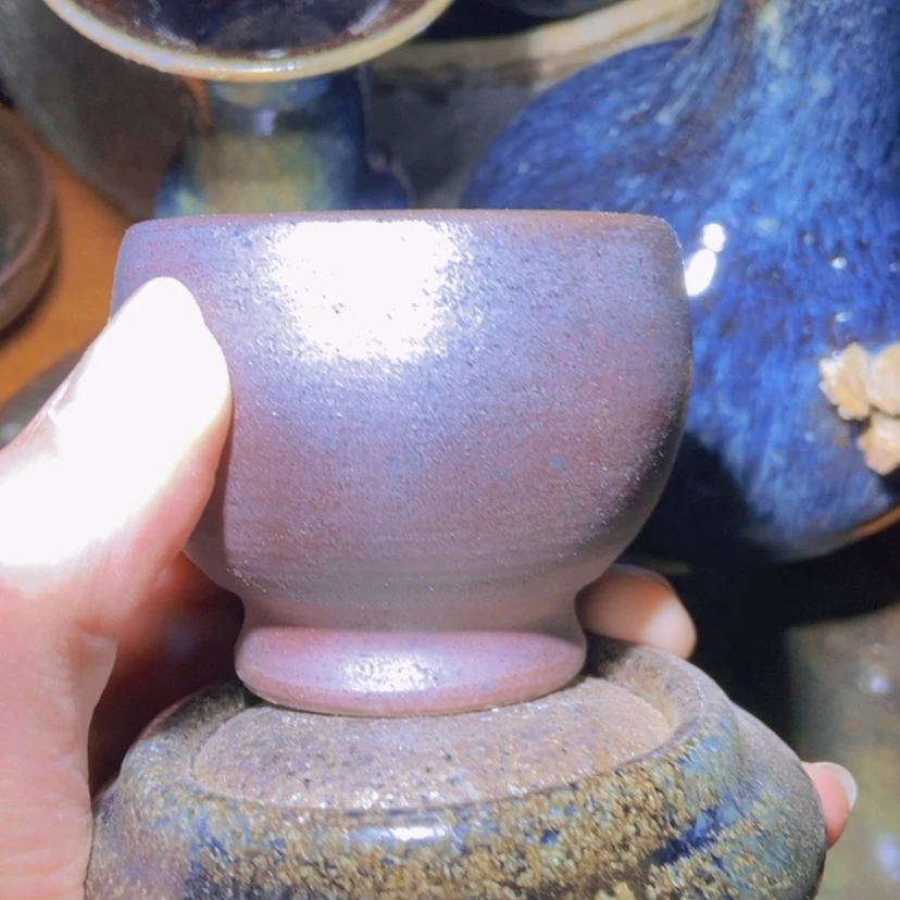 【闪购商品】茶盏最***n原矿原釉落灰烧