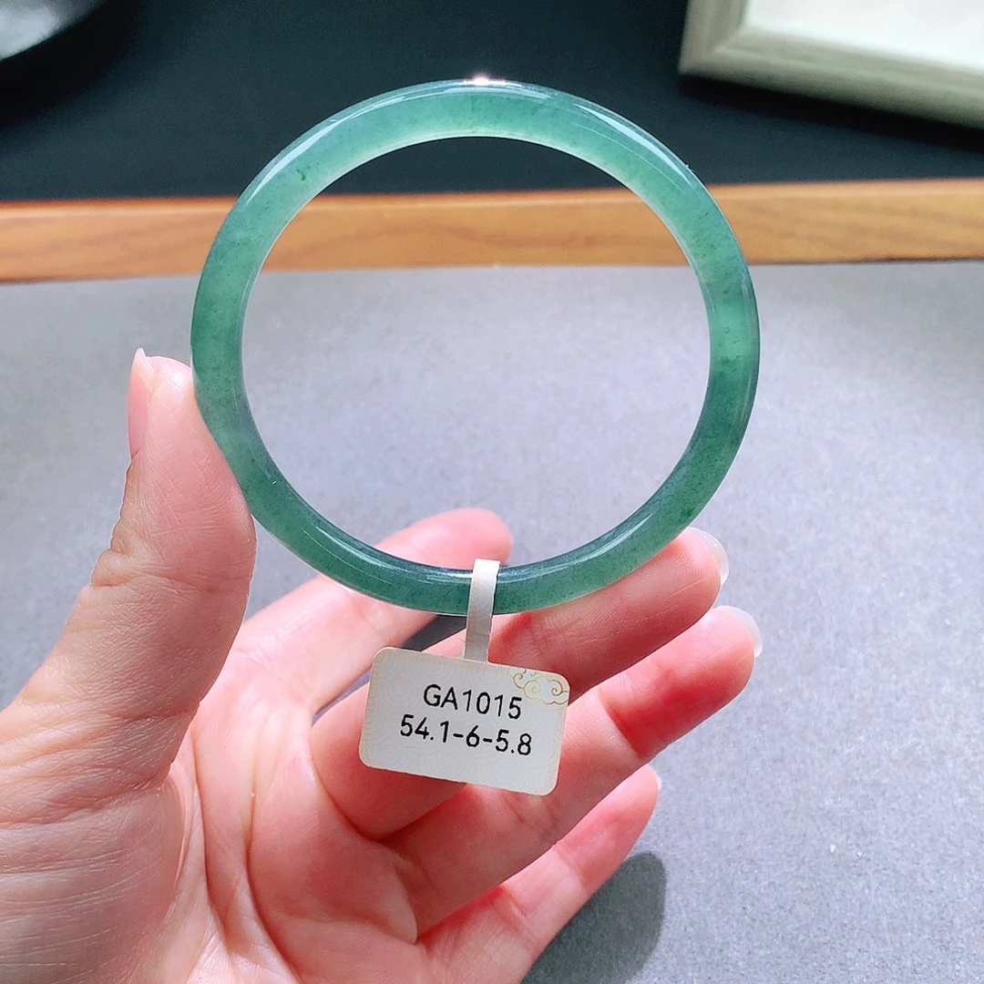 翡翠未镶嵌手镯天然翡翠手镯a货