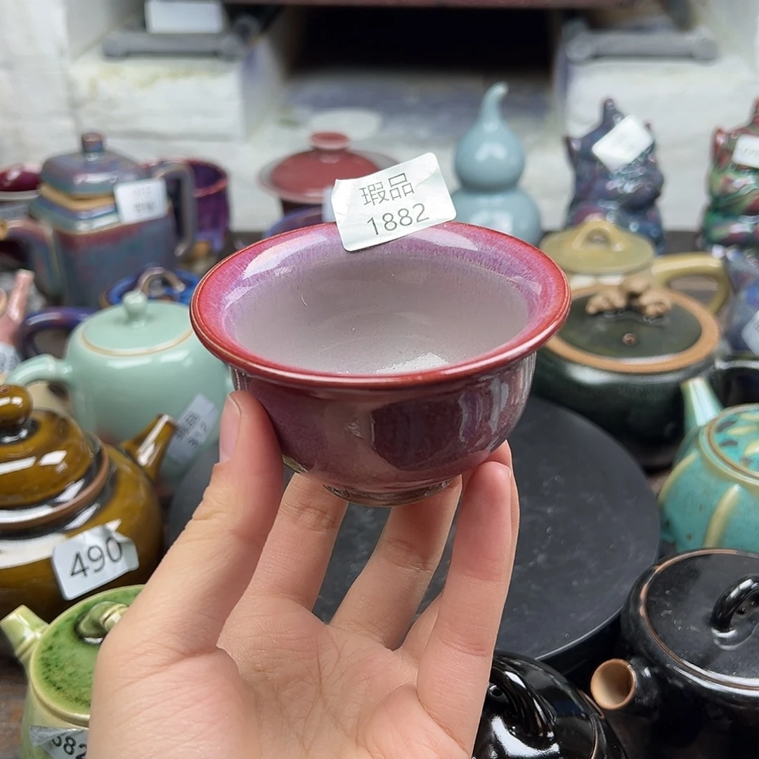 摆件陶窑口自销原矿钧瓷